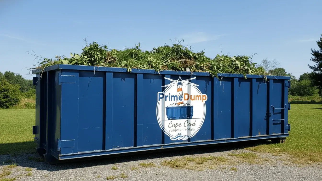 yard waste dumpster rental cape cod img